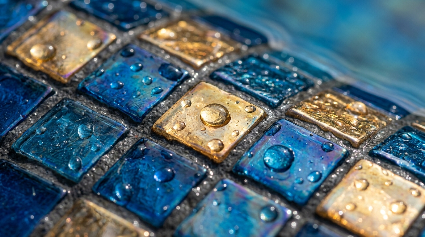 Detalhe mosaico premium