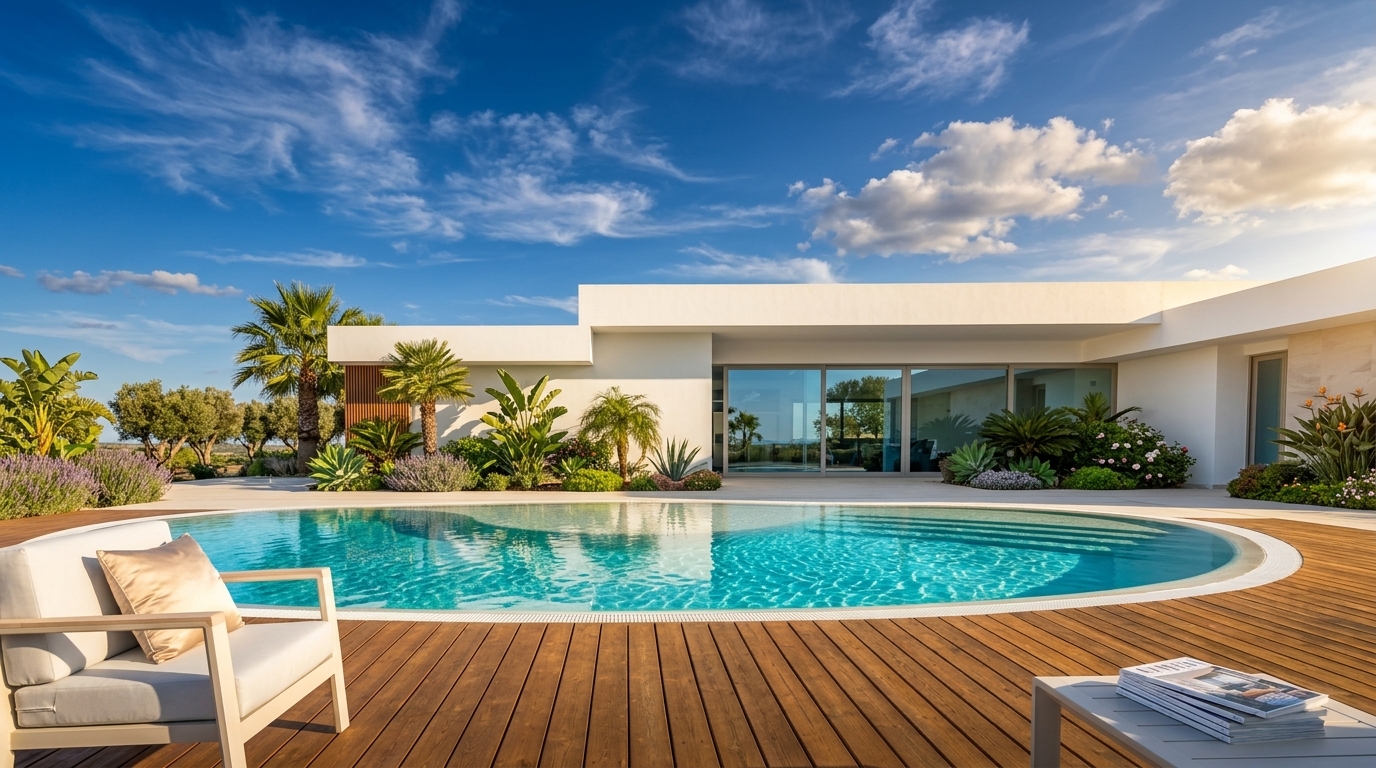 Piscina de hotel construída pela Piscinas Incríveis