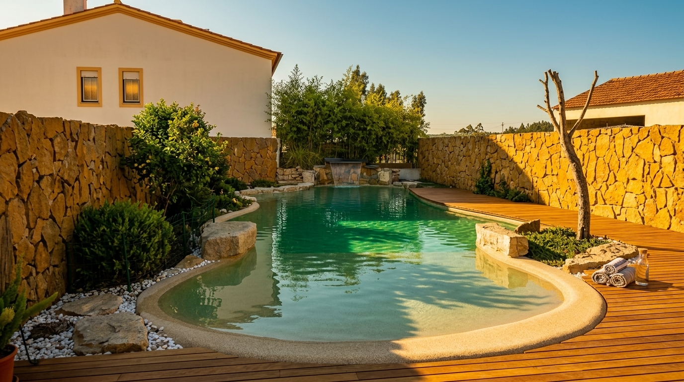 Piscina natural portuguesa